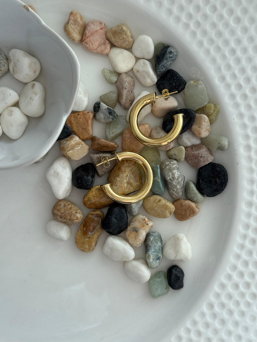 Aros Argollas Essential Gold (L)