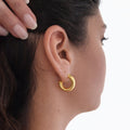 Aros Argollas Essential Gold (L)